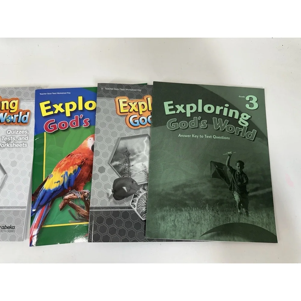 Abeka Grade 3 Science Health Near Complete 11 books Student and Teacher